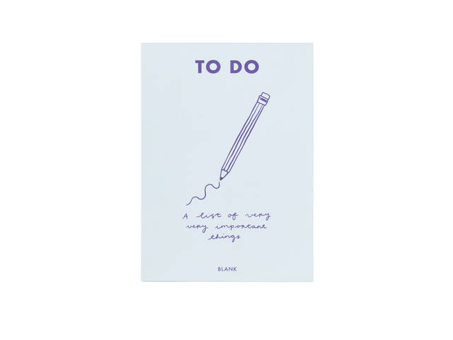 To do list