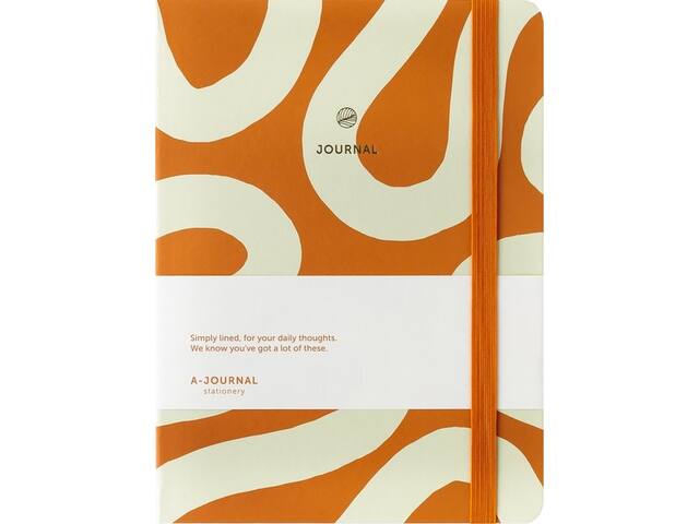 Notitieboek A5 Flow oranje A-Journal