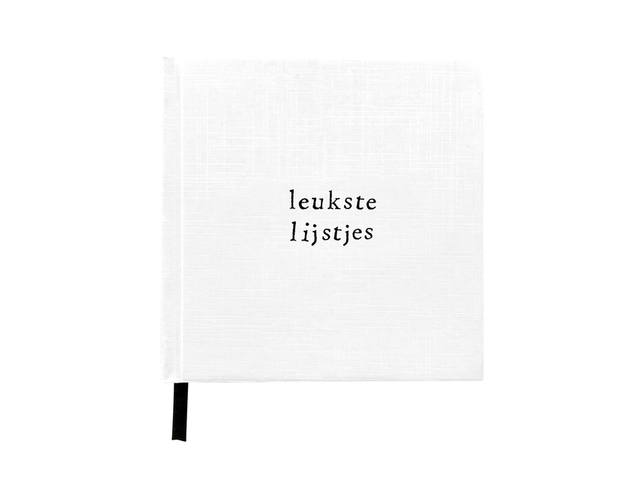 ikpakjein notebook 12 x 12 cm "leuke lijstjes"