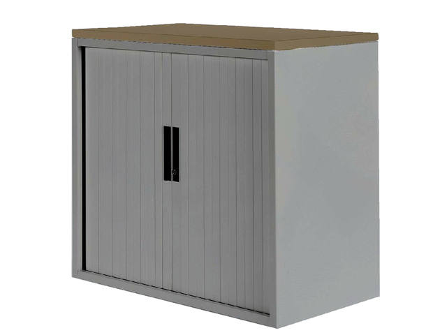 JALOEZIEDEURKAST 2OH 120CM ALU TOPBLAD NO