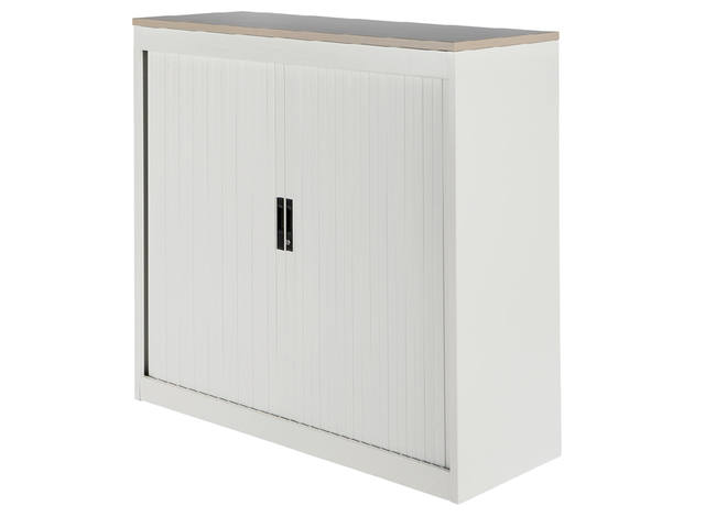 JALOEZIEDEURKAST 2OH 120CM WIT TOPBLAD EW