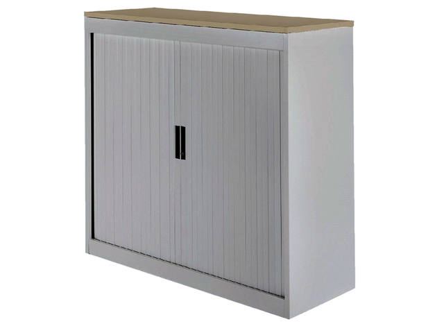 JALOEZIEDEURKAST 3OH 120CM ALU TOPBLAD NO