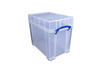 Opbergbox Really Useful 19 liter 395x255x330 mm transparant wit