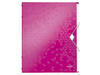 Sorteermap Leitz WOW 6 tabbladen PP roze
