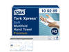 Handdoek Tork Xpress H2 multifold Premium 2-laags wit 100289