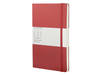 Notitieboek Moleskine large 130x210mm lijn hard cover  rood