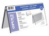 Tafelnaambord OPUS 2 V-standaard 70mmx150mm acryl