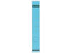 Rugetiket Leitz smal/lang 39x285mm zelfklevend blauw