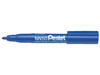 Viltstift Pentel NN50 rond blauw 1.5-3mm