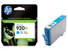 Inktcartridge HP CD972AE 920XL blauw HC