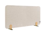 AKOESTISCH BUREAUSCHERM BEIGE 60X120 (HOUDER)