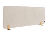 AKOESTISCH BUREAUSCHERM BEIGE 60X160 (HOUDER)