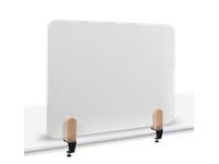 WHITEBOARD BUREAUSCHERM 60X80 (KLEMMEN)