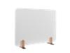 WHITEBOARD BUREAUSCHERM 60X80 (HOUDER)