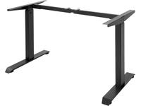 BUREAU INSTELBAAR FRAME ZWART 62-84CM
