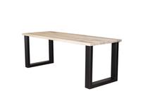 VERGADERTAFEL DENVER U-POOT 240 X 100 CM