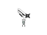 MONITORARM ENKEL WIT INCL. USB POORT