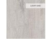 BUREAUBLAD 200 X 80 CM LICHT EIKEN