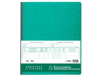 Register Piqure aandeelhouder NV/SA 250x320mm 80vel groen