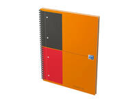 Spiraalblok Oxford International Notebook A4+ 160 pagina's lijn