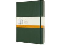 Notitieboek Moleskine XL 190x250mm lijn hard cover myrtle green