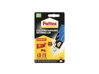Secondelijm Pattex super gel 3 gram blister 2+1 gratis