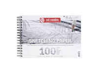 Schetspapier Talens Art Creation 100 witte vellen 90gr 297x210mm grijs