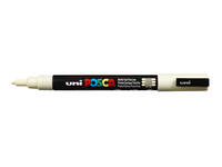 Paintmarker Uni POSCA PC3M fijn ivoor