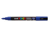 Paintmarker Uni POSCA PC3M fijn donkerblauw