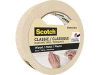 Afplaktape Scotch Classic 24mmx50m beige
