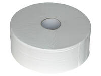 Toiletpapier Euro Products P4 jumbo groot 2-laags 380m wit 240038