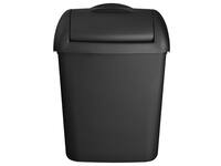 Dameshygiënebak Quartzline 8 liter zwart 441458