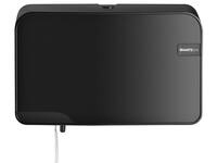 Toiletpapierdispenser Quartzline Q2 klein duo zwart 441052