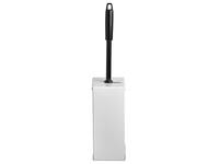 Toiletborstelset Quartzline rvs wit 448901