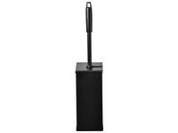 Toiletborstelset Quartzline rvs zwart 448951