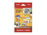 Fotopapier Canon creatieve kit met 3 soorten papier 60 vel