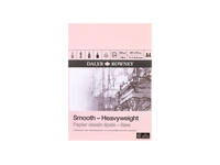 Tekenpapier Daler-Rowney Smooth Heavyweight 220gr A4 natuurlijk wit