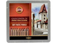 Pastelpotlood Koh-I-Noor gioconda 24 assorti
