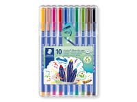 Kleurstift Staedtler 323 Triplus color à 10 stuks assorti