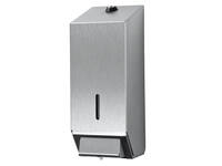Zeepdispenser Euro Products navulbaar 1000ml zilver 438290