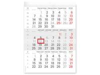 3-Maandkalender 2027 INNI Manager compact-formaat
