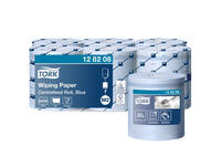 Poetspapier Tork M2 Advanced 1-laags 320m blauw 128208