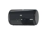 Toiletpapierdispenser Tork T4 Elevation duo zwart 557008