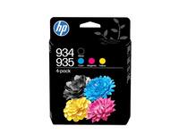 Inktcartridge HP 6ZC72AE 934/935 zwart + 3 kleuren