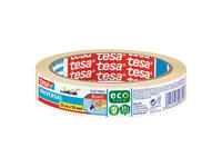 Afplaktape tesa®  Economy 25mx19mm geel
