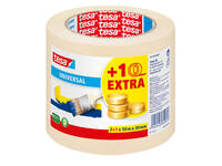 Afplaktape tesa® Economy 50mx30mm geel 2+1