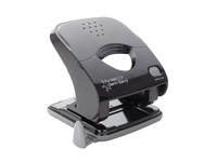 Perforator Rapesco Germ-Savvy Less Effort Eco X5-40ps antibacterieel 2-gaats zwart