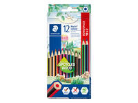 Kleurpotlood Noris 185 set à 10+2 kleuren gratis