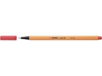 Fineliner STABILO point 88/47 fijn roestig rood