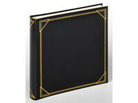 Fotoalbum walther design standaard 30x30cm 100vel zwart